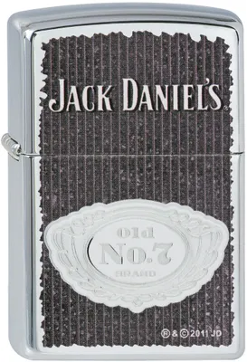 Produktbild von ZIPPO ® Feuerzeug 2002758 Jack Daniels Chrom high polished
