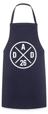 Produktbild von Spreadshirt Dad 2026 Vatertag Geschenk Geschenkidee Werdender Papa Vater Kochschürze, One size, Navy