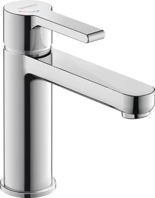 Immagine prodotto di Duravit B.2 Mitigeur monocommandé pour lavabo M, FreshStart, Minusflow, saillie 139mm, sans garniture d'écoulement, chrome brillant, B21023002010, B21023002010