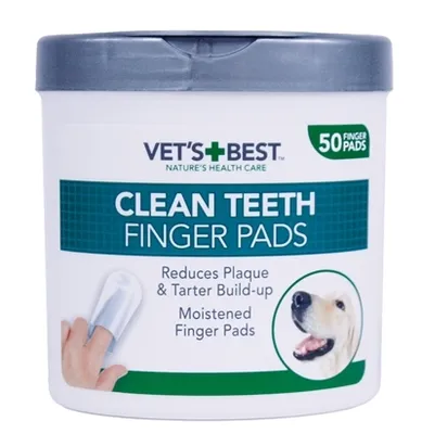 Immagine prodotto di Vets Best Clean Teeth Finger Pads