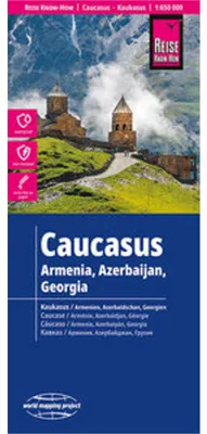 Obrázek produktu pro Cestovní mapa Kaukazu / Caucasus (1:650 000)