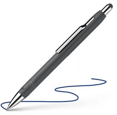 Image de Stylo à bille Schneider Epsilon, mine graphite, Slider 755 XB, bleu