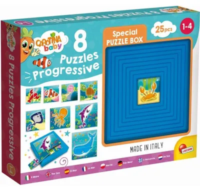 Zdjęcie produktu dla CAROTINA BABY 8 PUZZLE - Morze