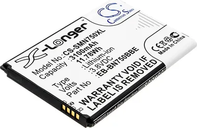 Immagine prodotto di TECHTEK Batteria compatibile con [Samsung] Galaxy Note 3 Mini, Galaxy Note 3 Neo, Galaxy Note 3 Neo Duos, Galaxy Note 3 Neo LTE, SM-N7502, SM-N7505,