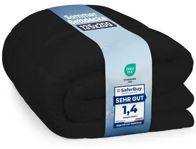 Imagen del producto de Utopia Bedding: Edredón de 135 x 200 cm, edredón ligero con relleno de poliéster para todas las estaciones, de microfibra, para 1 persona ()