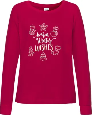 Produktbild von LASCANA Pyjama 2 -teilig rot-weiß-gestreift Größe 44/46
