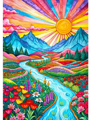 Produktbild von VIEL SPASS BEIM PUZZLE BAREVN Vysocina 1000 dlks