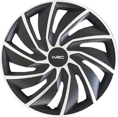 Image de WRC WRC enjoliveurs de roue 16 pouces - argent/noir - 4 pièces