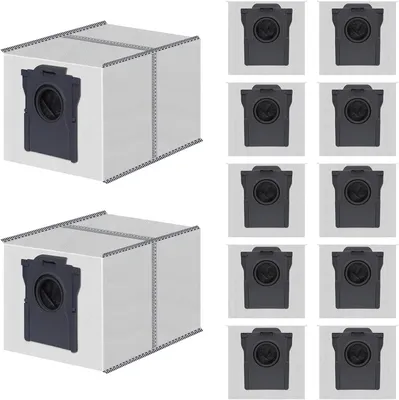 Produktbild von 12er Staubsaugerbeutel für Dreame X40/X50/Aqua10 Ultra Complete L10/L10s Pro/L40/L40s Pro/L50 Pro Ultra für Mova Roboterstaubsauger 3,2 L