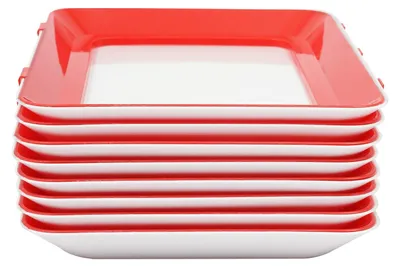 Productafbeelding van 8-delige koelkast organizer set - Stapelbare voedselopslagbakken