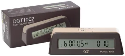 Produktbild von DGT 1002 Schachuhr - mit der Möglichkeit, die Zeit zu addieren!