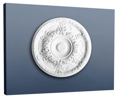 Produktbild von Orac Decor R18 LUXXUS Deckenrosette Lampen-Rosette dekorative Stuckrosette 49 cm