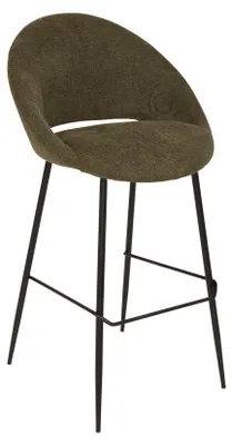 Produktbild von Hoher Barhocker aus gepolstertem Stoff