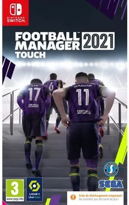 Produktbild von SEGA Football Manager 2021 - Code in a Box, Nintendo Switch, RP (Rating Pending), Physische Medien