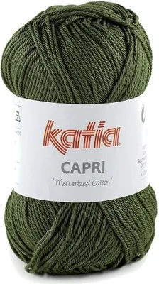 Obrázek produktu pro Katia Capri 82175 Olive Green Pletací příze