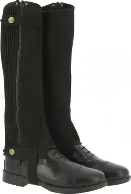 Immagine prodotto di Riding World Amara Halbe Chaps Schwarz 12 anni Schwarz 12 anni