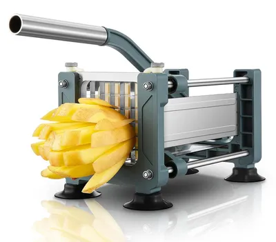 Image de Solidchoice - Coupe-frites professionnel en acier inoxydable, de fabrication française