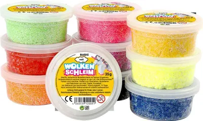 Produktbild von Skyslime® Basic-Set 10 Dosen á 35 Gramm