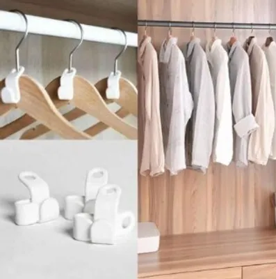 Produktbild von Kleiderbügel-Verbindungshaken Set 20 Stück Anschlusshaken für Kleiderschrank