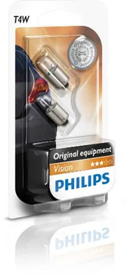 Obrázok produktu pre Philips Vision 12929B2, 4 W, 12 V, T4W, 2 kusov