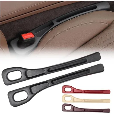 Image de 2 boîtes de rangement pour sièges de voiture, universelles, en EVA, pour combler les espaces