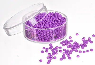 Produktbild von Rocailles, satte Farben, 2,6mm Violett