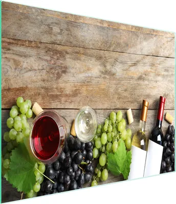 Produktbild von Glasschneidebrett 52x30 Holz