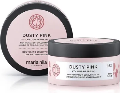 Zdjęcie produktu dla Maria Nila, Colour Refresh, Vegan, Kremowa maska koloryzująca do włosów, do odświeżania koloru, 0.52 Dusty Pink, 100 ml