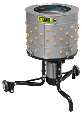 Produktbild von ZIPPER Geflügelrupfmaschine Hühner Gänse Rupfmaschine ZI-GRM1650