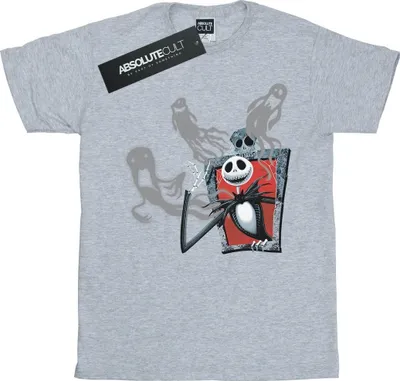 Produktbild von Disney - "Nightmare Before Christmas Ghosts Of Jack" T-Shirt für Herren BI43788 (S) (Grau)