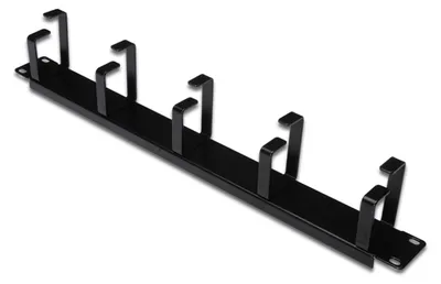 Image de DIGITUS Digitus Panneau d'acheminement des câbles avec supports d'acheminement des câbles pour armoires 483 mm (19"), 1U