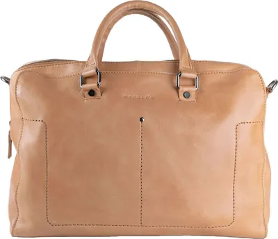 Produktbild von HAROLD'S Leder Businesstasche Laptoptasche mit Laptopfach Caugio Businessbag Camel hellbraun
