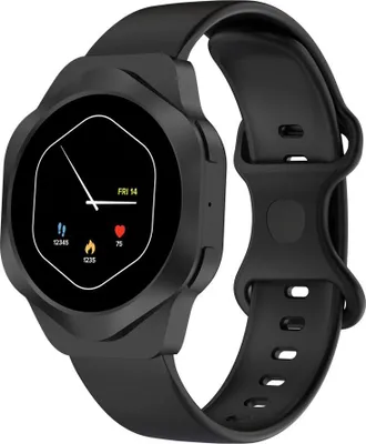 Obrázek produktu pro Canyon Hexagon 88, chytré hodinky, BT, barva. AMOLED displej 1,43", vodotěsné. IP67, multisportovní režim, černá