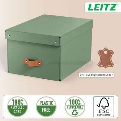 Obrázek produktu pro Leitz 61490050, Zelená, Karton, 17 l, 270 mm, 370 mm, 200 mm