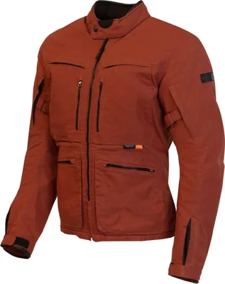 Imagen del producto de Chaqueta textil para motocicleta Merlin Drifter D3O Explorer, color ocre, talla M