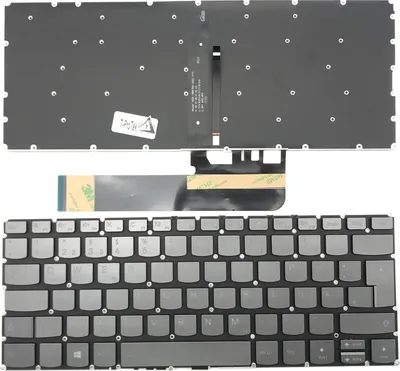 Produktbild von Tastatur - Farbe: Schwarz - mit Rahmen - mit Beleuchtung Deutsches Tastaturlayout kompatibel für Medion Erazer MD99997