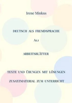 Produktbild von Deutsch als Fremdsprache A1.1 Arbeitsblätter