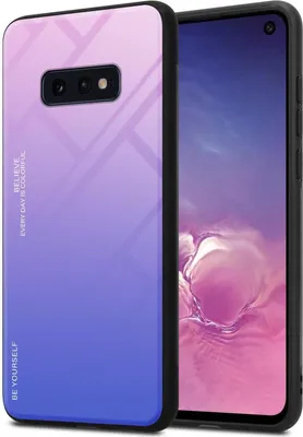 Produktbild von Cadorabo Hülle für Samsung Galaxy S10e Schutz Hülle in Schwarz Handyhülle TPU Etui Cover Case Tempered Glas