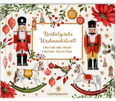 Obrázok produktu pre Stickerbuch - Nostalgische Weihnachtswelt