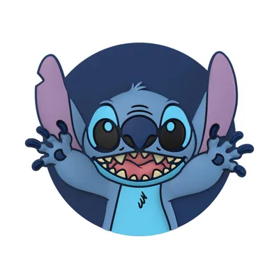 Produktbild von PopSockets, PopGrip für Smartphone Modell Stitch, Blau
