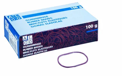 Produktbild von Alco Gummiring Naturkautschuk Ø 50 mm rot 100 g