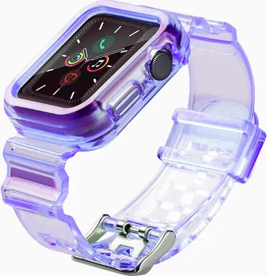 Produktbild von HQWear Strap Light Set für Apple Watch 4/5/6/SE, 44 mm, Lila
