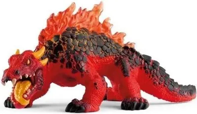 Produktbild von Schleich Lava-Echse Spielfigur, Realistisch, Mythisches Monster, Hochdetailliert, ELDRADOR, 70156