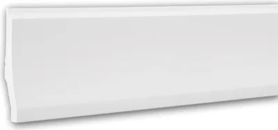 Produktbild von PROFHOME 153104 Sockelleiste Fußleiste Stuckleiste aus Polyurethan 2 m