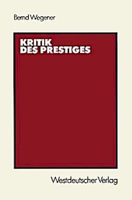 Obrázek produktu pro Kritik des Prestiges