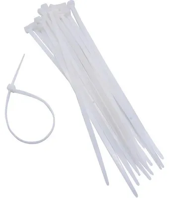 Zdjęcie produktu dla Opaski do roślin, opaski zaciskowe, Nature, 15 cm, opakowanie 25 sztuk, przezroczyste, nylonowe
