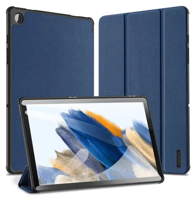 Immagine prodotto di Dux Ducis - Custodia per tablet compatibile con Samsung Galaxy Tab A9 Plus (2023) 11 pollici - Funzione automatica/riattivazione - Similpelle Caso - Rosso
