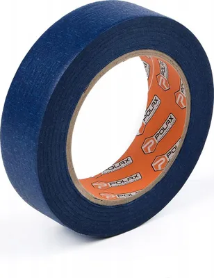 Zdjęcie produktu dla Taśma malarska Premium papierowa niebieska 30mm x 50m Polax
