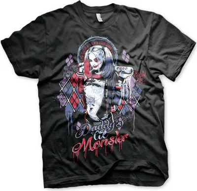 Produktbild von Suicide Squad Harley Quinn T-Shirt - X-Large - Black
