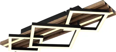 Produktbild von Globo Lighting Deckenleuchte Metall schwarz matt, LED